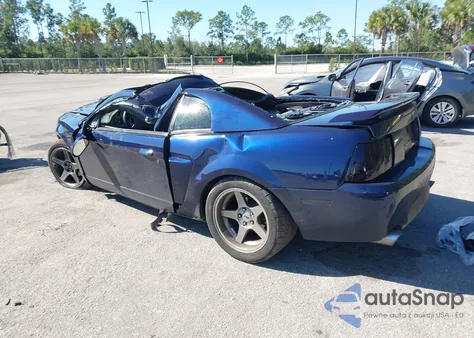 2001 Ford Mustang Gt из США, поврежденный, VIN 1FAFP42X21F106008